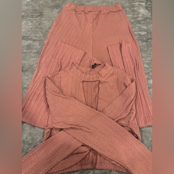 Selene Sweater Pan Set -Mauve - Picture 4 of 5